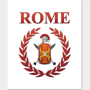 Roman Empire Legionary of Rome Armaments Posters and Art